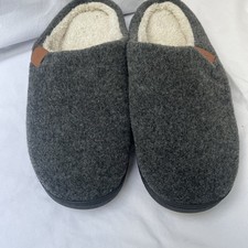 Mens Slipper Warm Faux Fur
