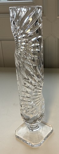 Large cut crystal vase - , with