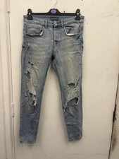 ZARA  Mens Distressed Light