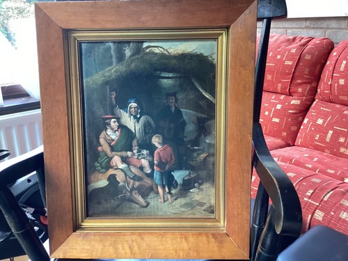 Scottish oil painting - oil, after