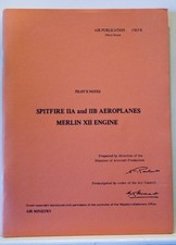 Pilot's Notes. Spitfire 11A and 11B Aeroplanes Merlin X11 Engine.  Crecy reprint
