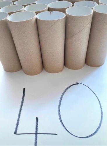 Empty toilet loo paper - empty,