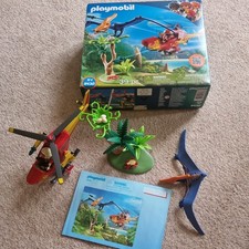 Playmobil Dinos 9430 Adventure Copter with Pterodactyl for Children Ages 4+