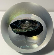 Paperweight Black Hole Glass