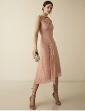 Reiss Stephanie Dress 10 New Con