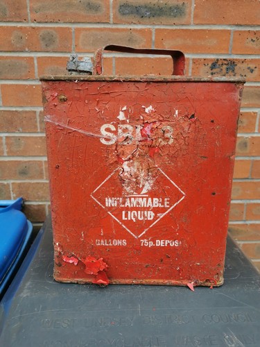 Old fashioned tin can - old,