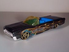 Hot Wheels '64 Lincoln Continental Convertible 1:64 Nice Low Rider Diecast Used