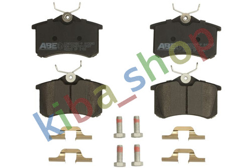 Rear axle brake pads - rear,