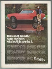 1975 DATSUN 610 advertisement