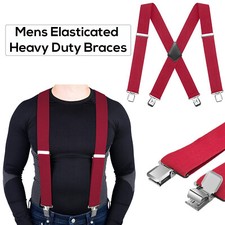 Mens elasticated heavy duty - heavy,