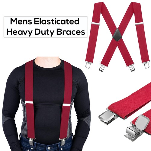 Mens elasticated heavy duty - heavy,