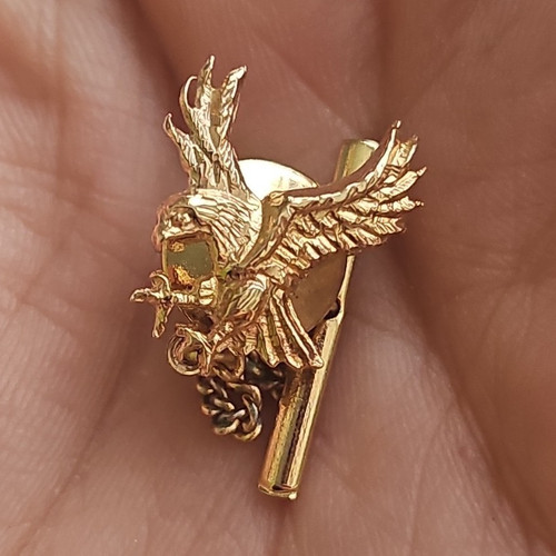 Men gold tone eagle - men's,