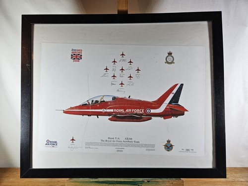 Red arrows 2008 signed - signed, &