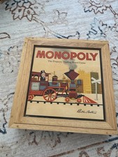 Wooden Boxed Monopoly Game