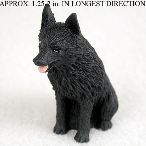 Schipperke mini hand painted - mini,