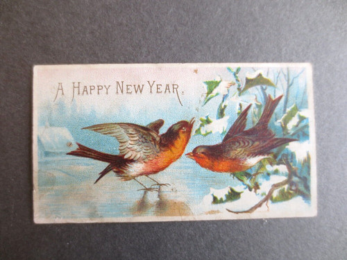 Victorian new year greetings - victorian,