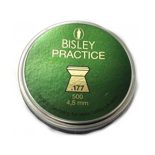 Bisley practice flat head - head, .177