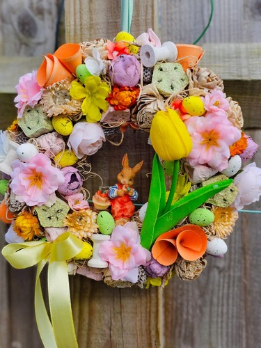 Spring wreath - wreath,