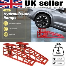 4 ton Hydraulic Car Ramps 2PC