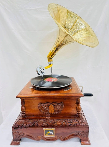 Hmv vintage gramophone fully - hmv,