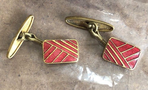 Vintage enamel and brass gilt - vintage,