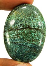61.45 Ct Natural Tibet Turquoise Gemstone Cabochon Wire Wrap Stone - 27410