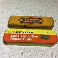 2 x Vintage Empty Dunlop