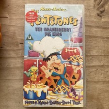  THE FLINTSTONES : The Gravelberry Pie King VHS Video Tape Hanna Barbera Cartoon