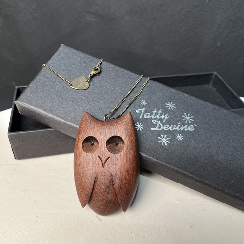 Tatty devine barn owl wooden - devine,