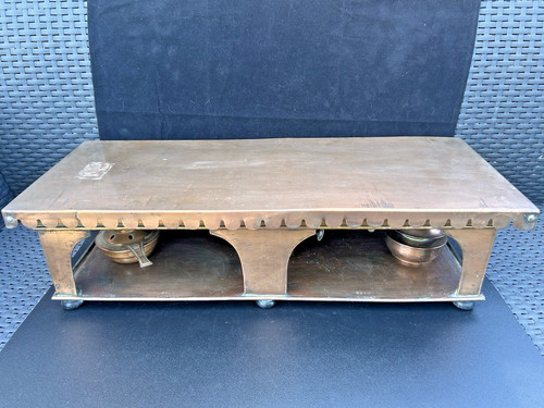 Copper food warmer - /, military