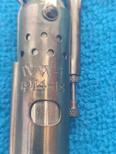 Vintage brass petrol lighter - vintage,