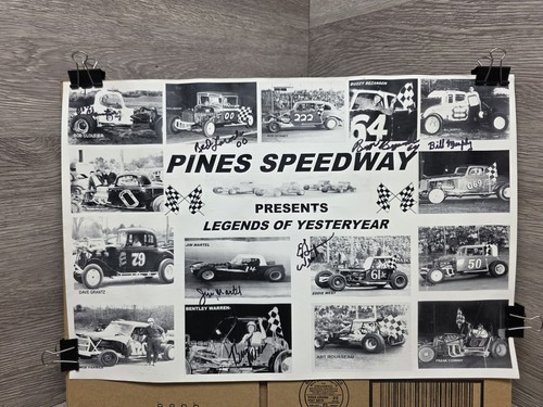 Autographed pines speedway - autographed,