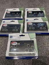 BG Double Sockets Brushed