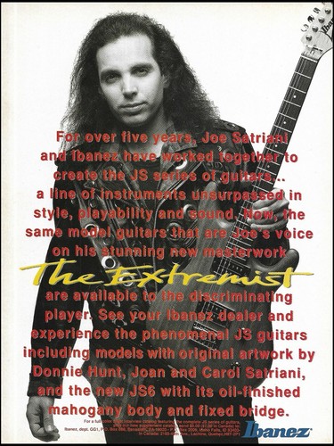 Joe satriani signature ibanez - signature,