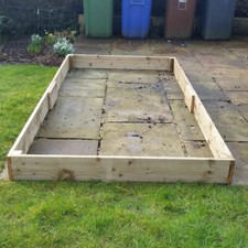 4ft x 8ft x 6" High Raised Bed