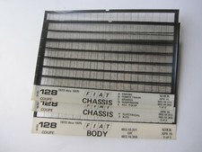 FIAT 128 COUPE 1972-75 SET OF