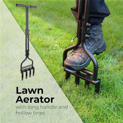 Lawn aerator tool manual plug - lawn,