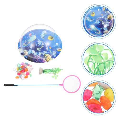 Hanging round fish tank - hanging,
