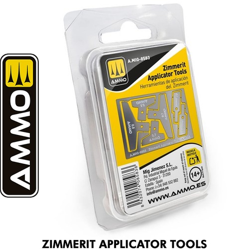 Zimmerit applicator tools - applicator,