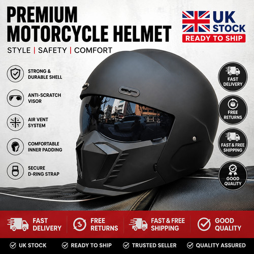 Retro motorcycle helmet abs - retro,