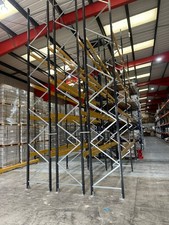 Link 51 Used Carpet Rolls Storage Racking Custom Made 2400mm H x 900mm D