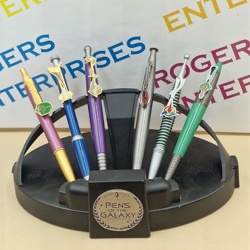 Franklin mint star trek pens - mint,