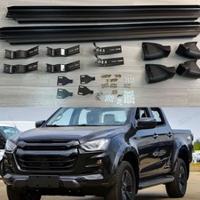 ALL BLACK RUNNING BOARDS SIDE