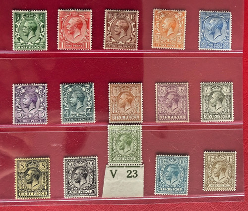 Kgv 1912 royal simple - gb,