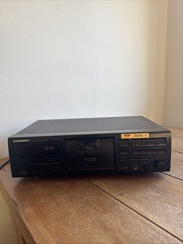 Pioneer stereo cassette deck - pioneer,