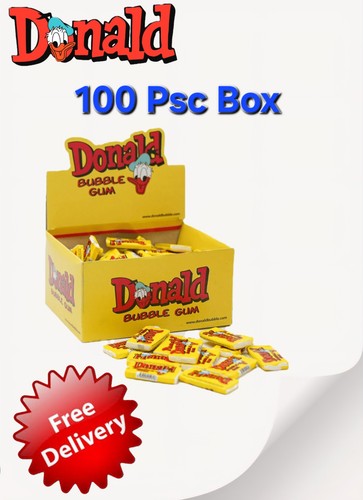 Donald 100 psc chewing bubble - psc,