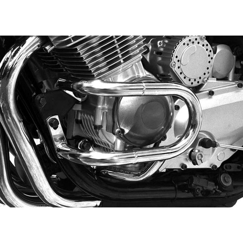 Crash bar protection - bar, chrome