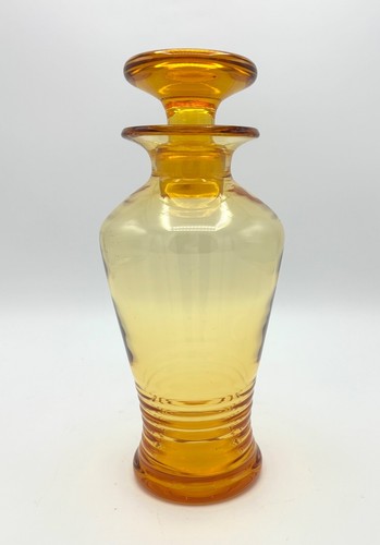 Stuart crystal amber glass - amber,