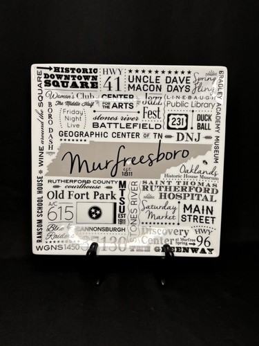 Murfreesboro subway tile art - murfreesboro,