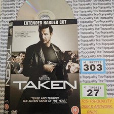 TAKEN DVD Extended Harder Cut